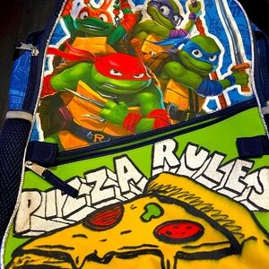 Teenage Mutant Ninja Turtles Pizza Rules Backpack